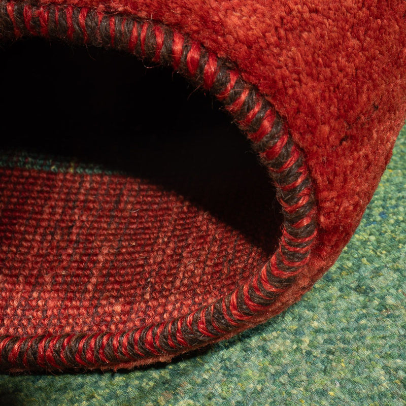 Biegacz Dywan Gabbeh - perski - 183 x 77 cm - wielokolorowy