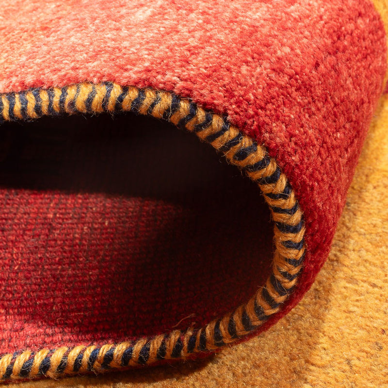 Biegacz Dywan Gabbeh - perski - 177 x 75 cm - wielokolorowy