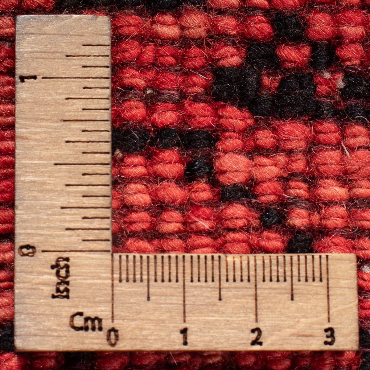 Biegacz Dywan Gabbeh - perski - 187 x 87 cm - czerwony