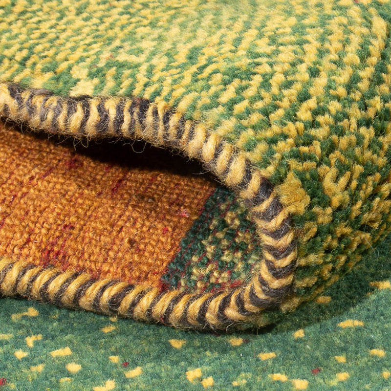 Biegacz Dywan Gabbeh - perski - 220 x 82 cm - wielokolorowy