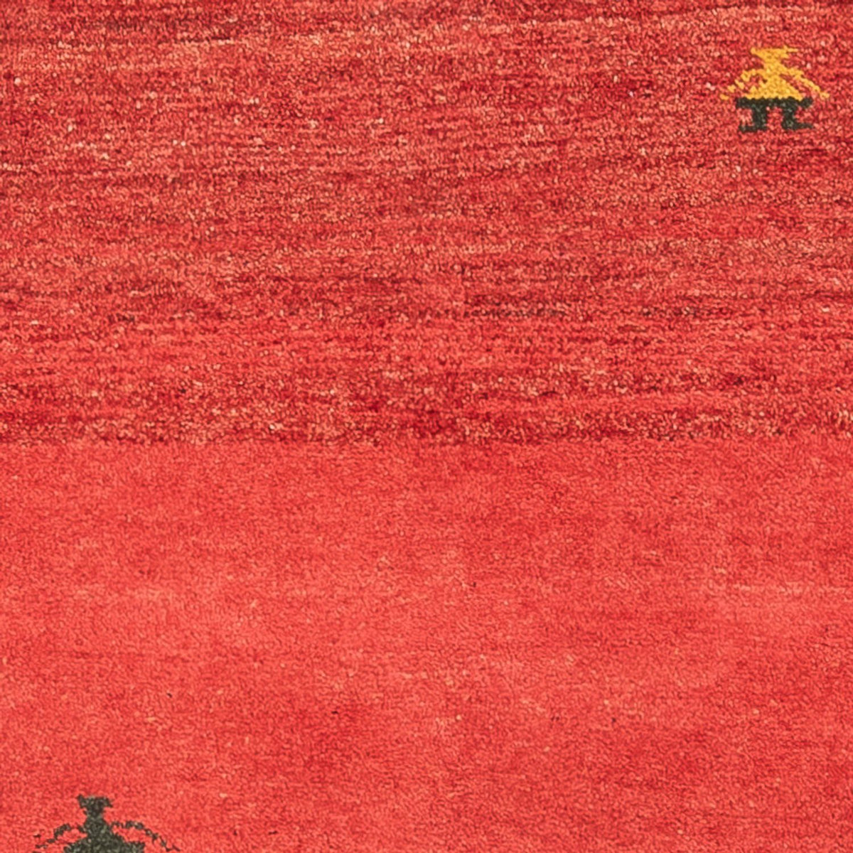 Biegacz Dywan Gabbeh - perski - 227 x 85 cm - czerwony