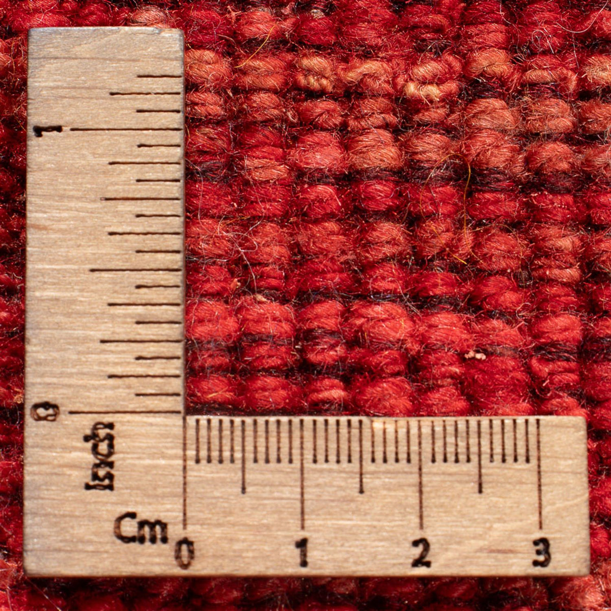 Biegacz Dywan Gabbeh - perski - 227 x 85 cm - czerwony