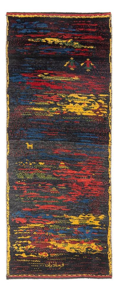 Gabbeh perski Dywan 68x185cm - Perserteppich Wollteppich