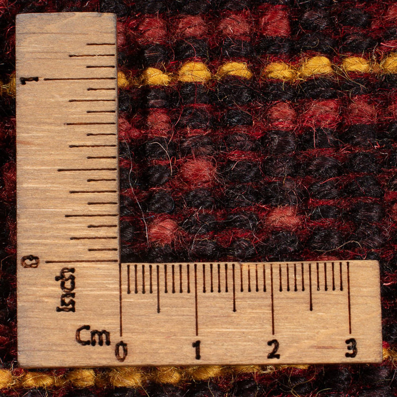 Biegacz Dywan Gabbeh - perski - 260 x 86 cm - wielokolorowy