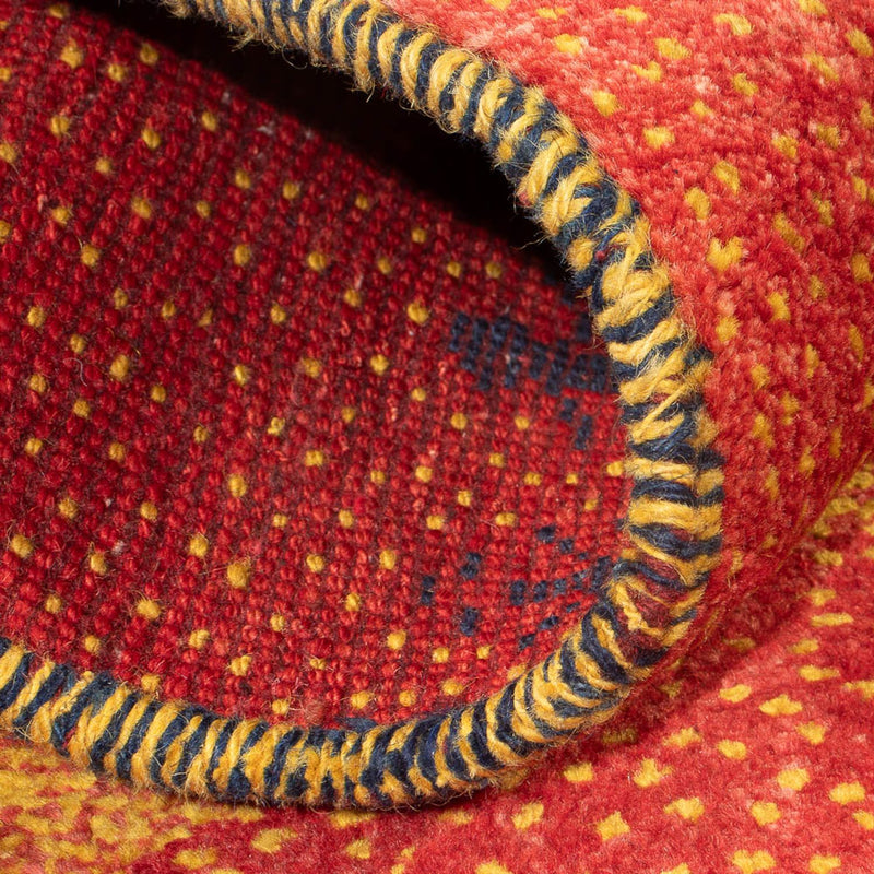 Biegacz Dywan Gabbeh - perski - 237 x 84 cm - wielokolorowy