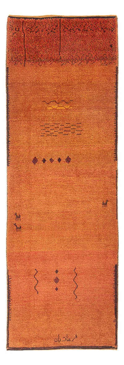 Gabbeh perski Dywan 87x247cm - Perserteppich Wollteppich