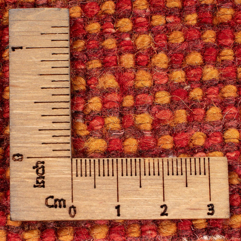 Biegacz Dywan Gabbeh - perski - 247 x 87 cm - terakota