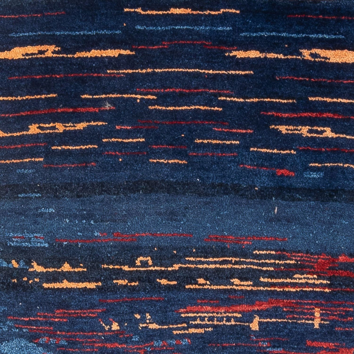 Biegacz Dywan Gabbeh - perski - 279 x 80 cm - wielokolorowy