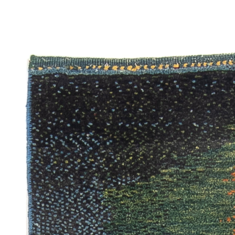 Biegacz Dywan Gabbeh - perski - 202 x 68 cm - wielokolorowy