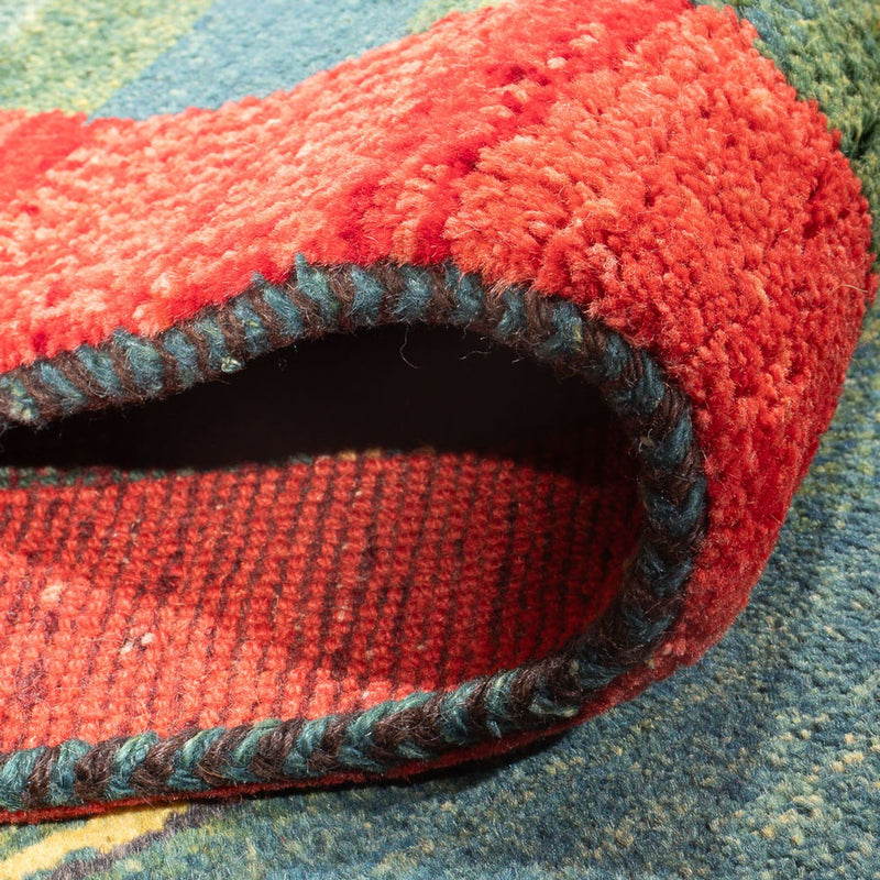 Biegacz Dywan Gabbeh - perski - 178 x 82 cm - wielokolorowy