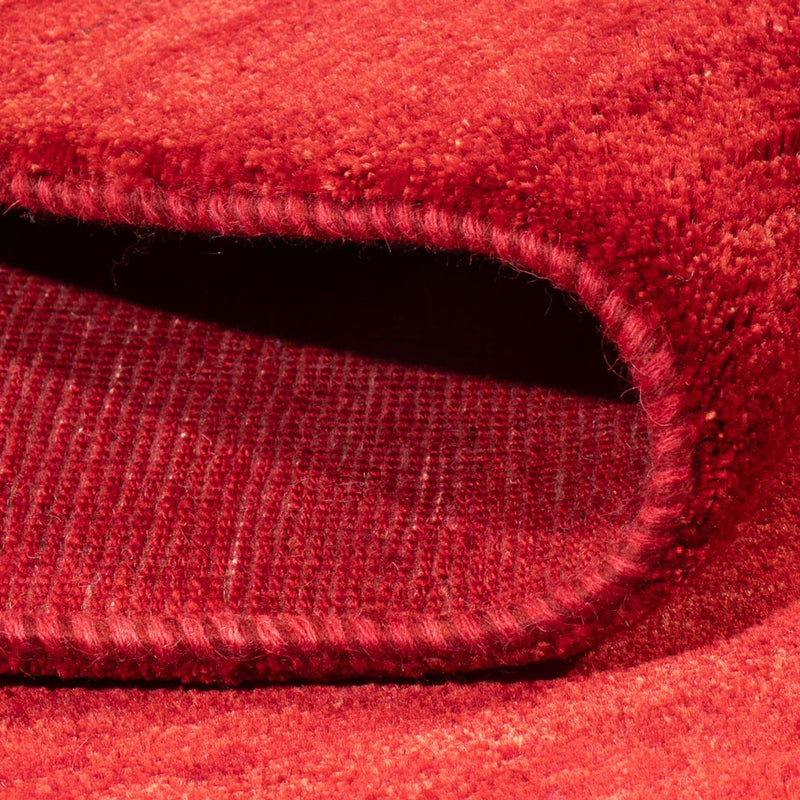 Dywan Gabbeh - perski - 246 x 176 cm - czerwony