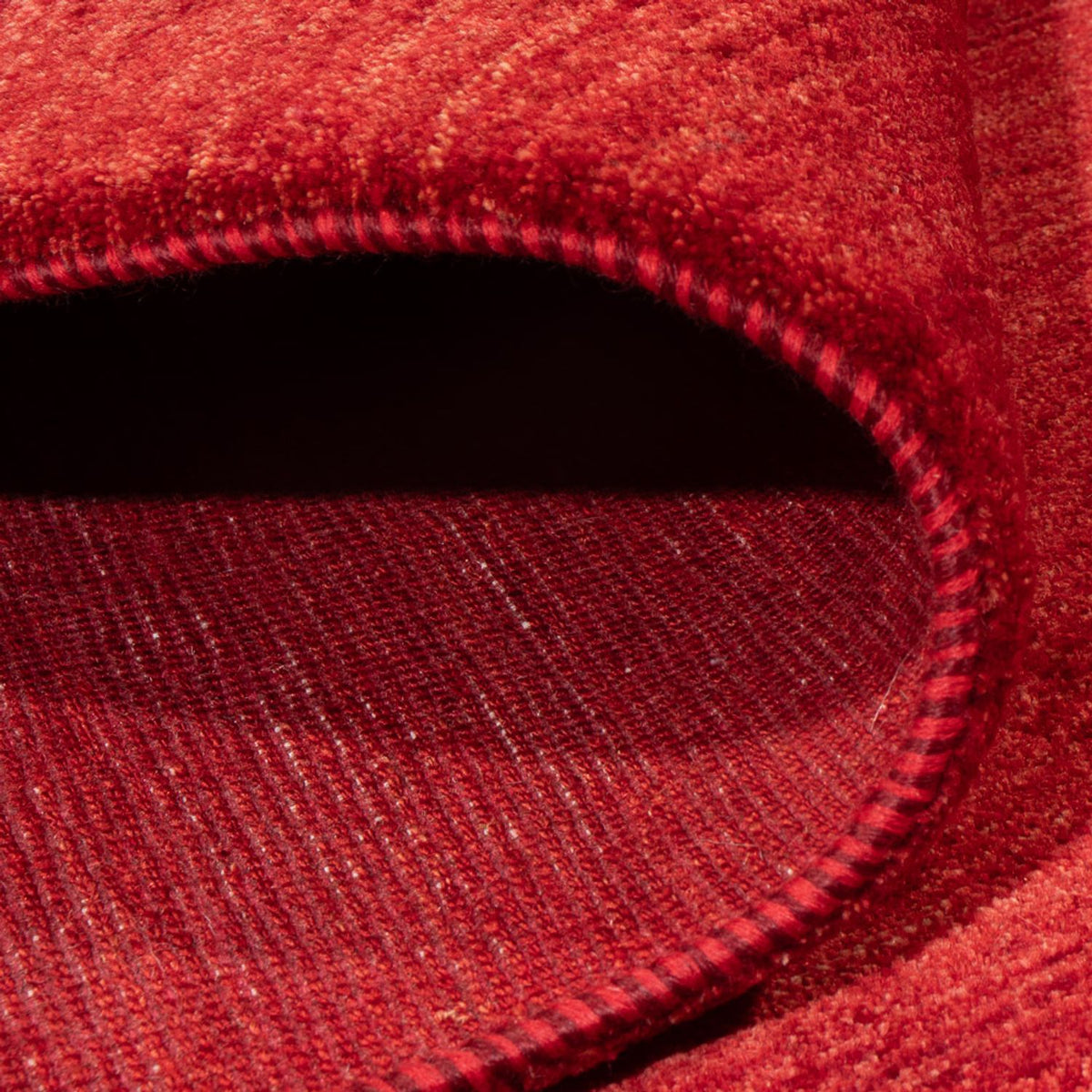 Dywan Gabbeh - perski - 248 x 174 cm - czerwony