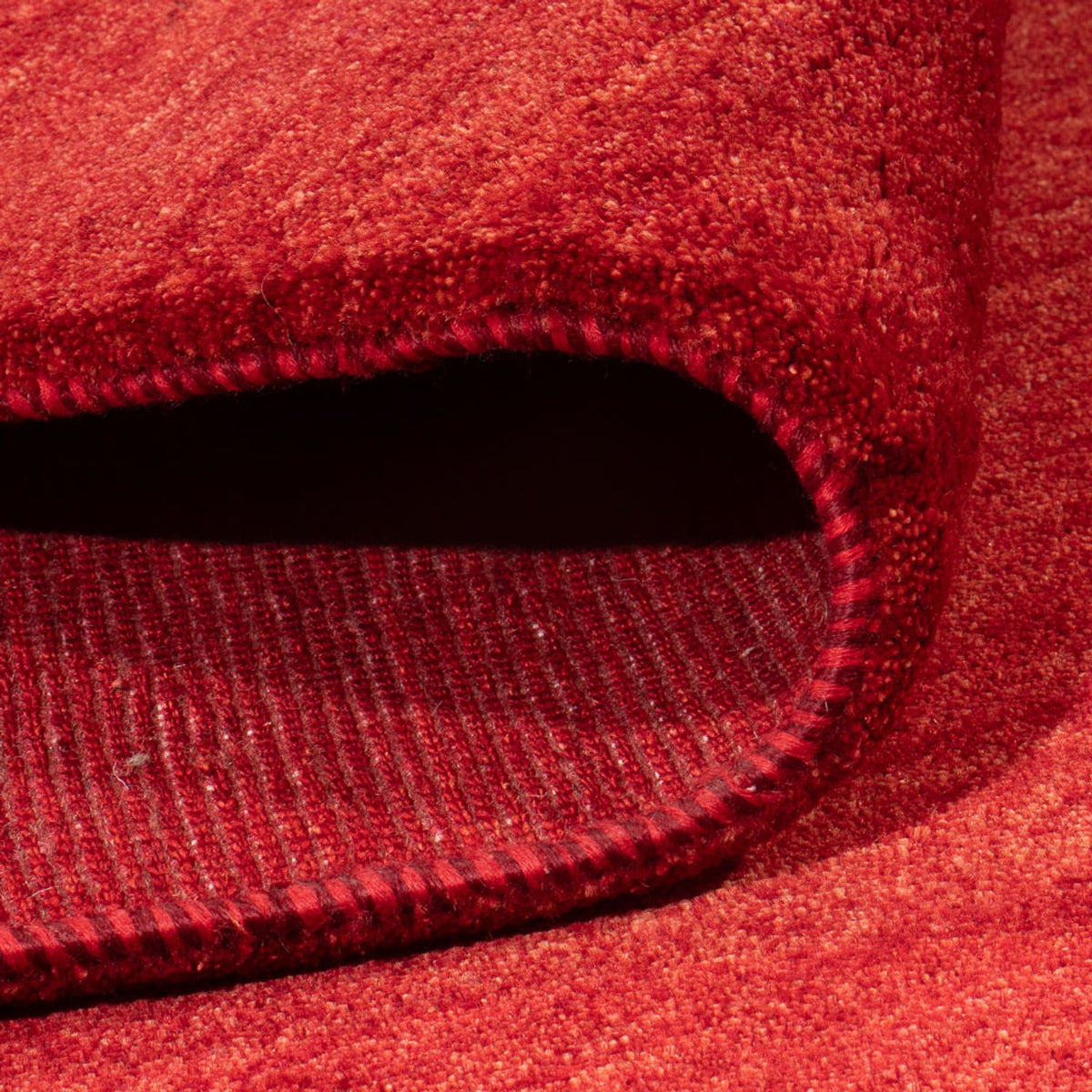 Dywan Gabbeh - perski - 232 x 175 cm - czerwony