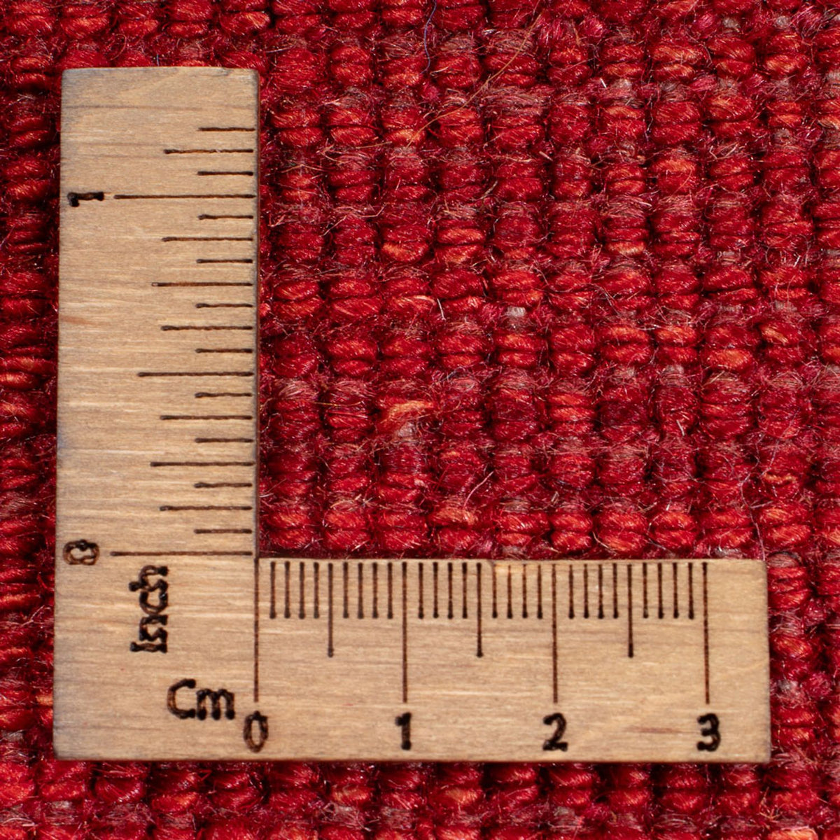 Dywan Gabbeh - perski - 232 x 175 cm - czerwony