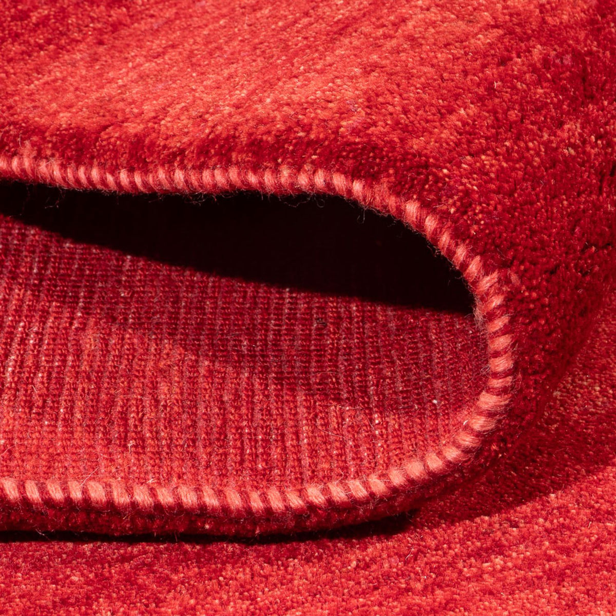 Dywan Gabbeh - perski - 229 x 174 cm - czerwony