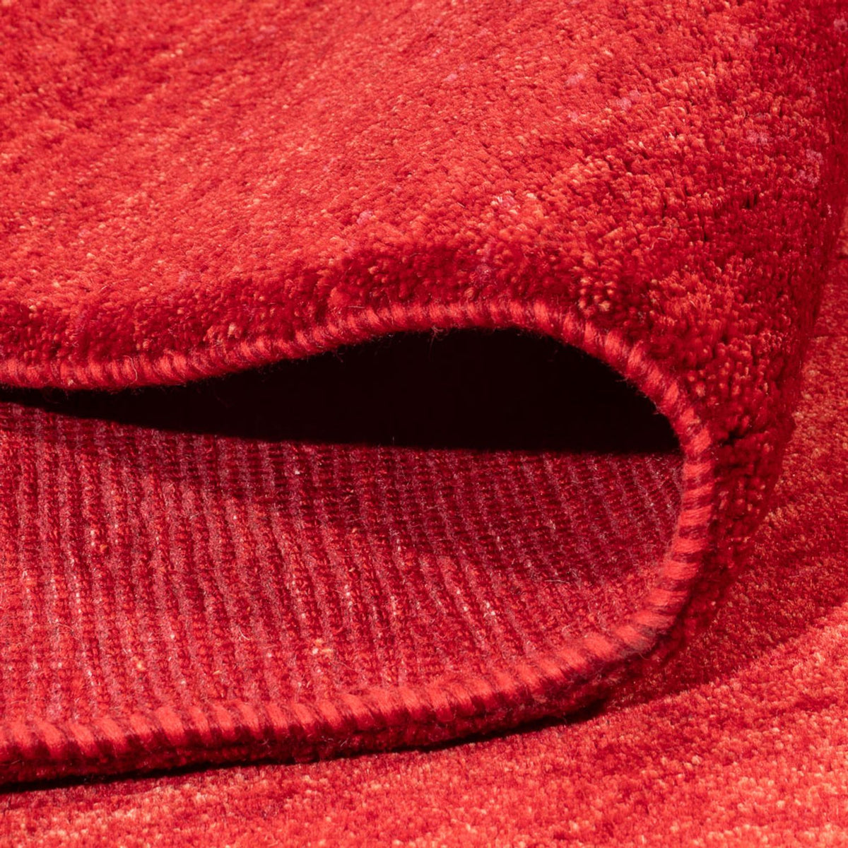 Dywan Gabbeh - perski - 226 x 171 cm - czerwony