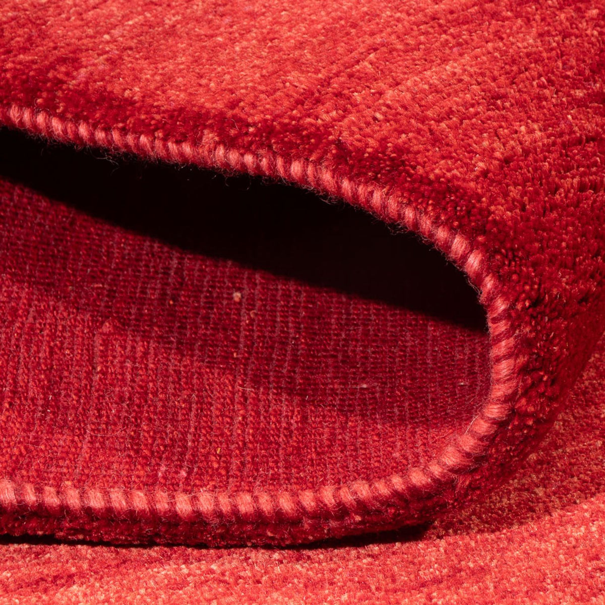 Dywan Gabbeh - perski - 234 x 173 cm - czerwony