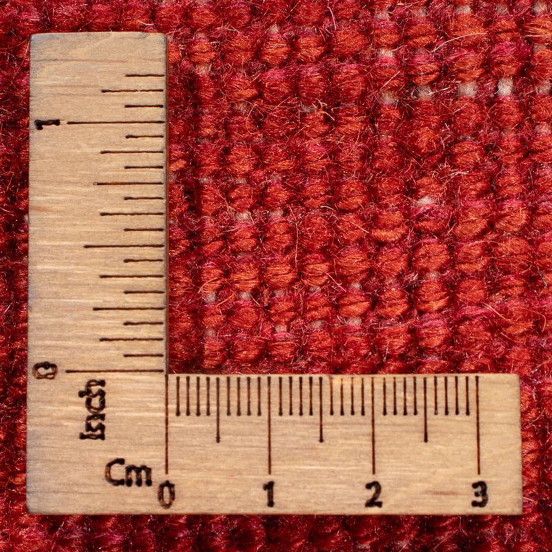 Dywan Gabbeh - perski - 251 x 176 cm - czerwony