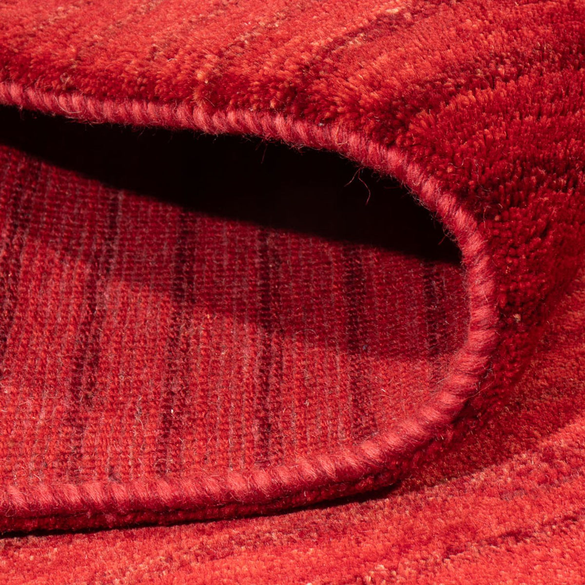 Dywan Gabbeh - perski - 240 x 174 cm - czerwony