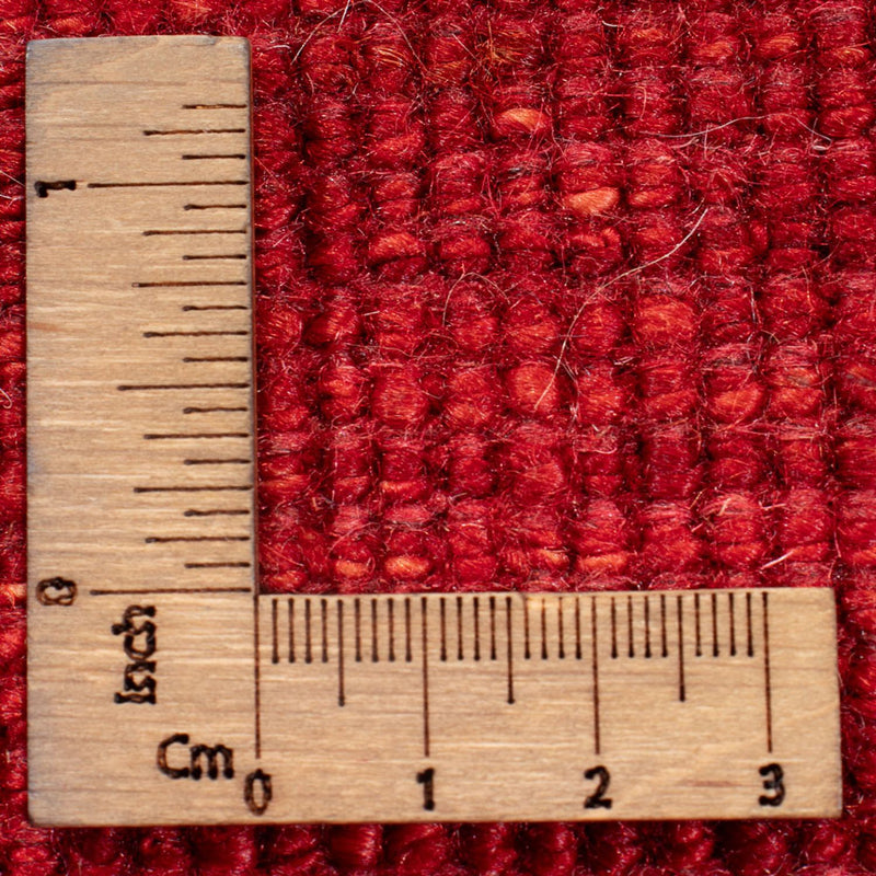 Dywan Gabbeh - perski - 244 x 175 cm - czerwony