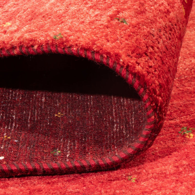 Dywan Gabbeh - Loribaft Perski - 222 x 150 cm - czerwony