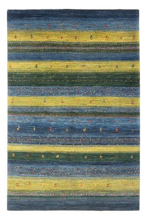 Dywan Gabbeh - Loribaft Perski - 197 x 130 cm - wielokolorowy