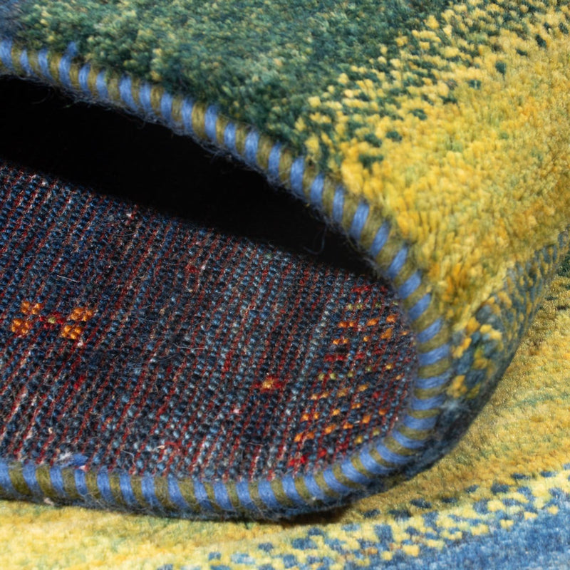 Dywan Gabbeh - Loribaft Perski - 197 x 130 cm - wielokolorowy