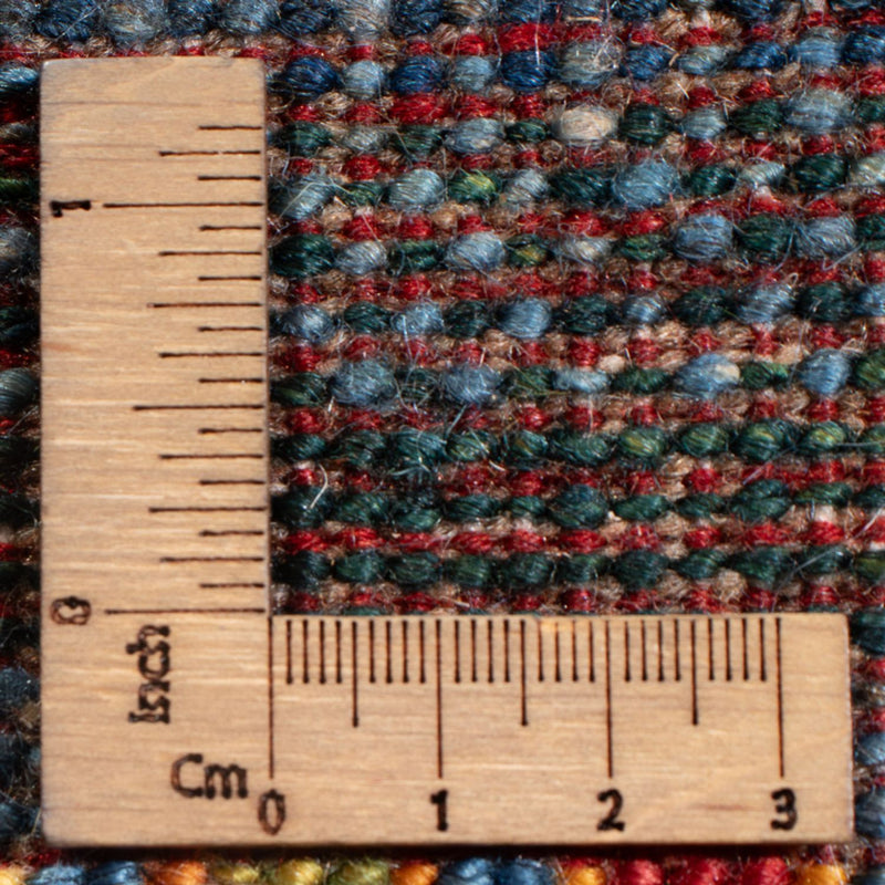 Dywan Gabbeh - Loribaft Perski - 197 x 130 cm - wielokolorowy