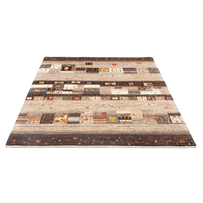 Dywan Gabbeh - Loribaft Perski - 196 x 131 cm - wielokolorowy