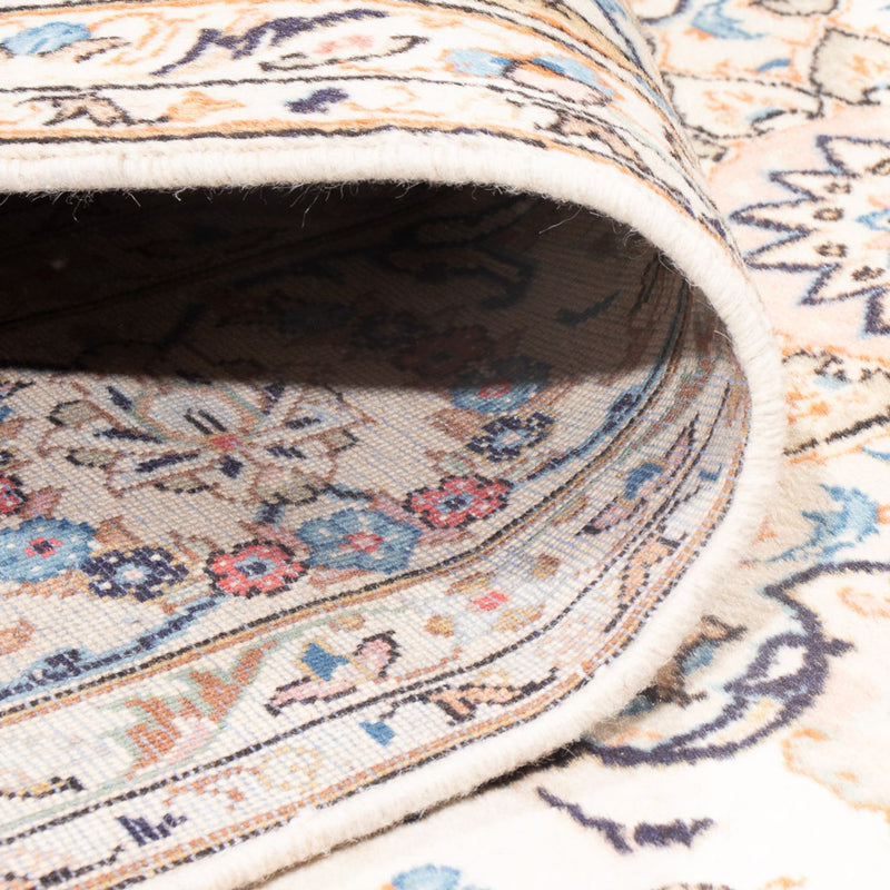 Dywan perski - Keshan - 293 x 195 cm - kremowy