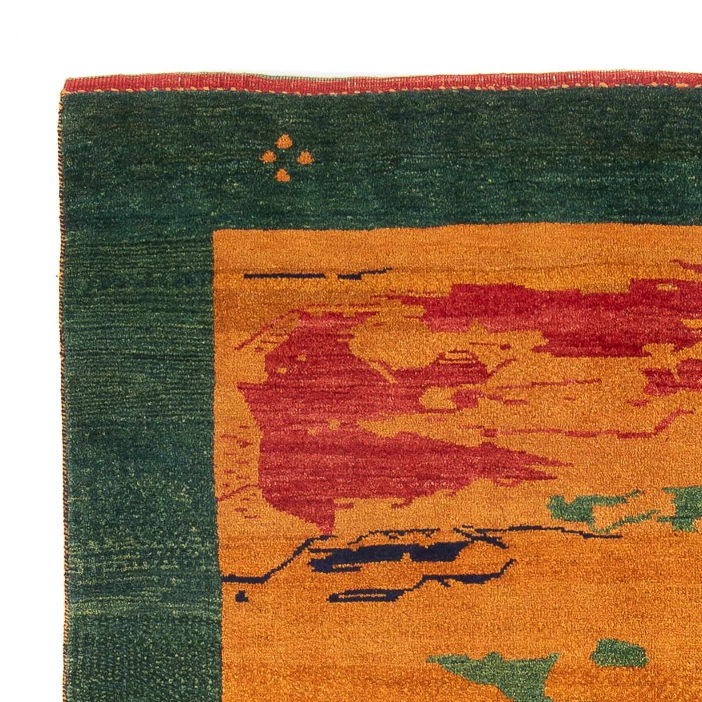 Gabbeh perski Dywan 207x163cm - Perserteppich Wollteppich