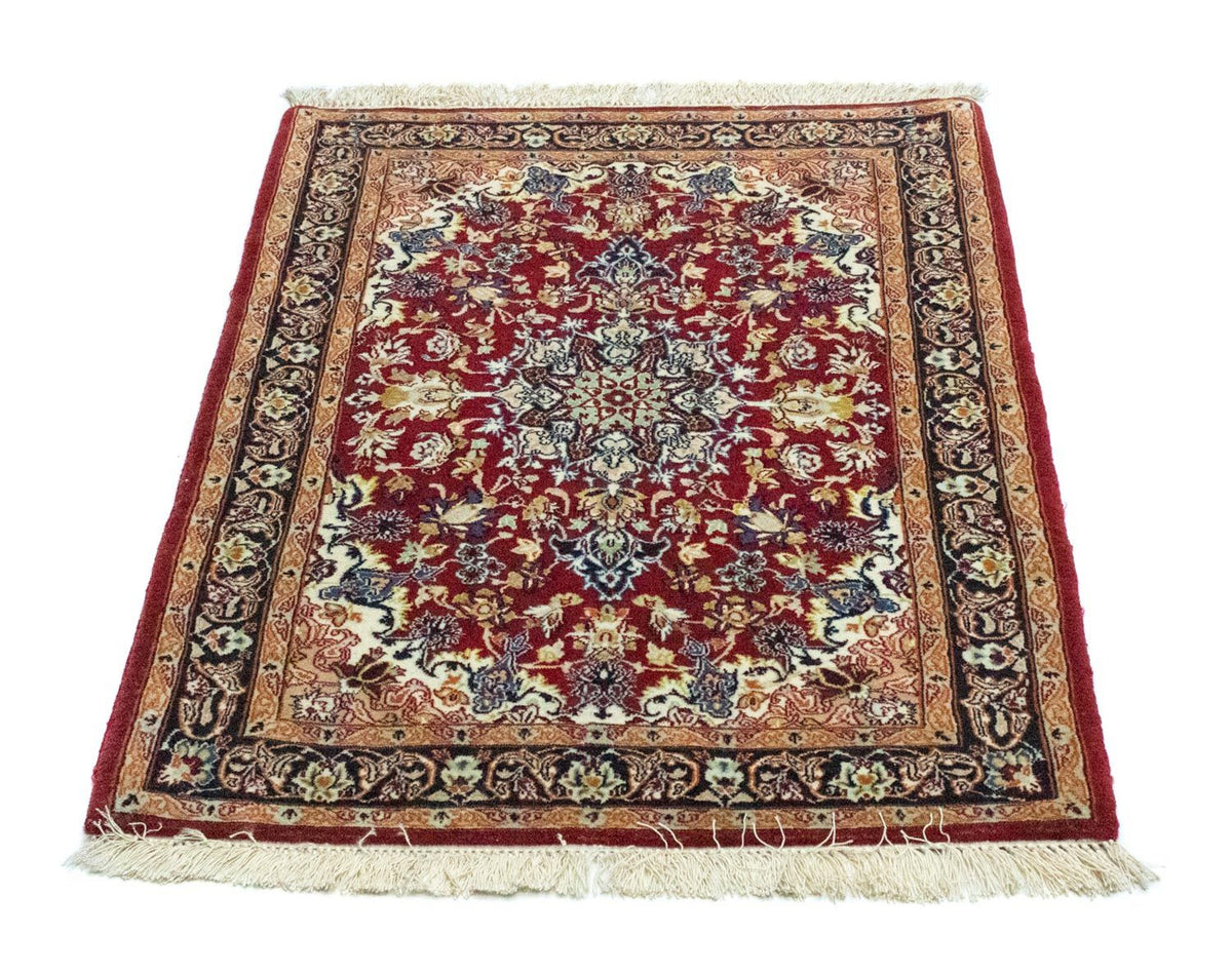 Dywan perski - Isfahan - Premium - 99 x 71 cm - czerwony