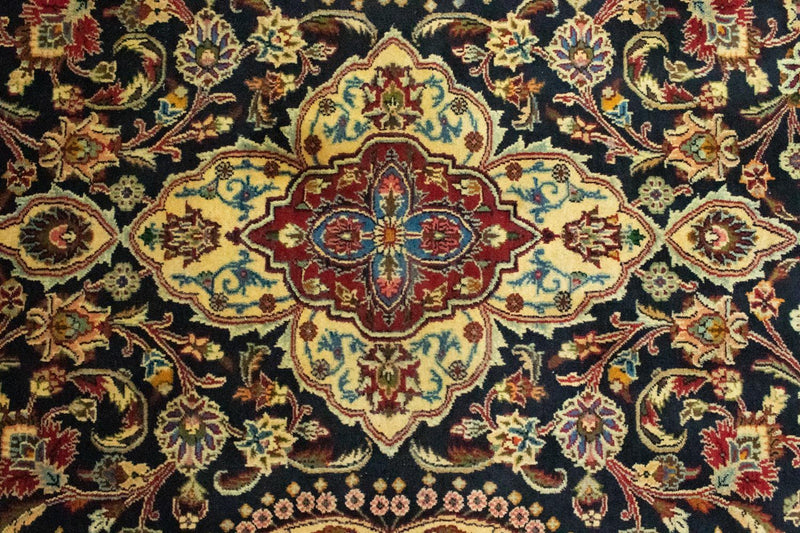 Dywan perski - Klasyczny - 283 x 196 cm - czarny