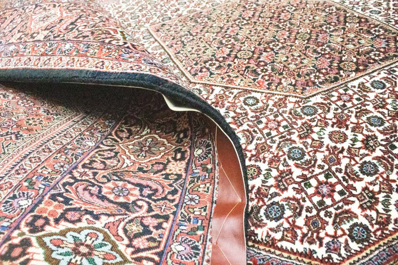 Dywan perski - Bijar - 307 x 205 cm - czerwony