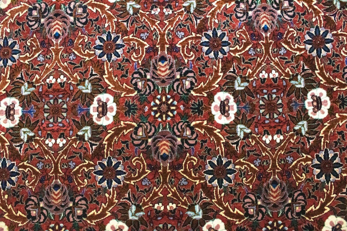 Dywan perski - Bijar - 298 x 207 cm - czerwony