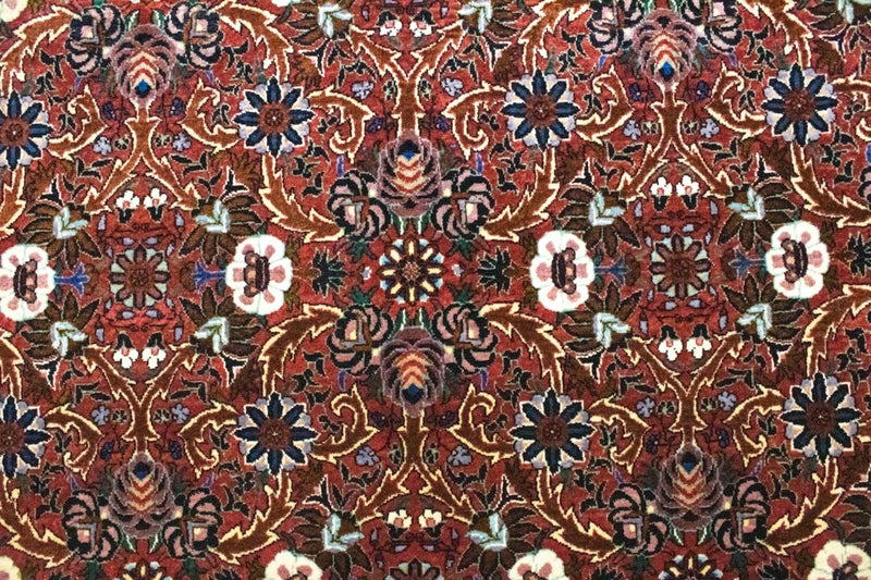 Dywan perski - Bijar - 298 x 207 cm - czerwony