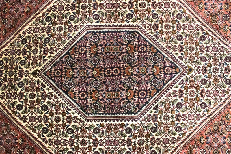 Dywan perski - Bijar - 303 x 205 cm - czerwony