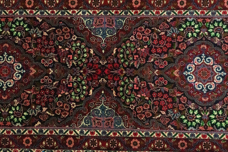Biegacz Dywan perski - Bijar - 187 x 71 cm - czerwony