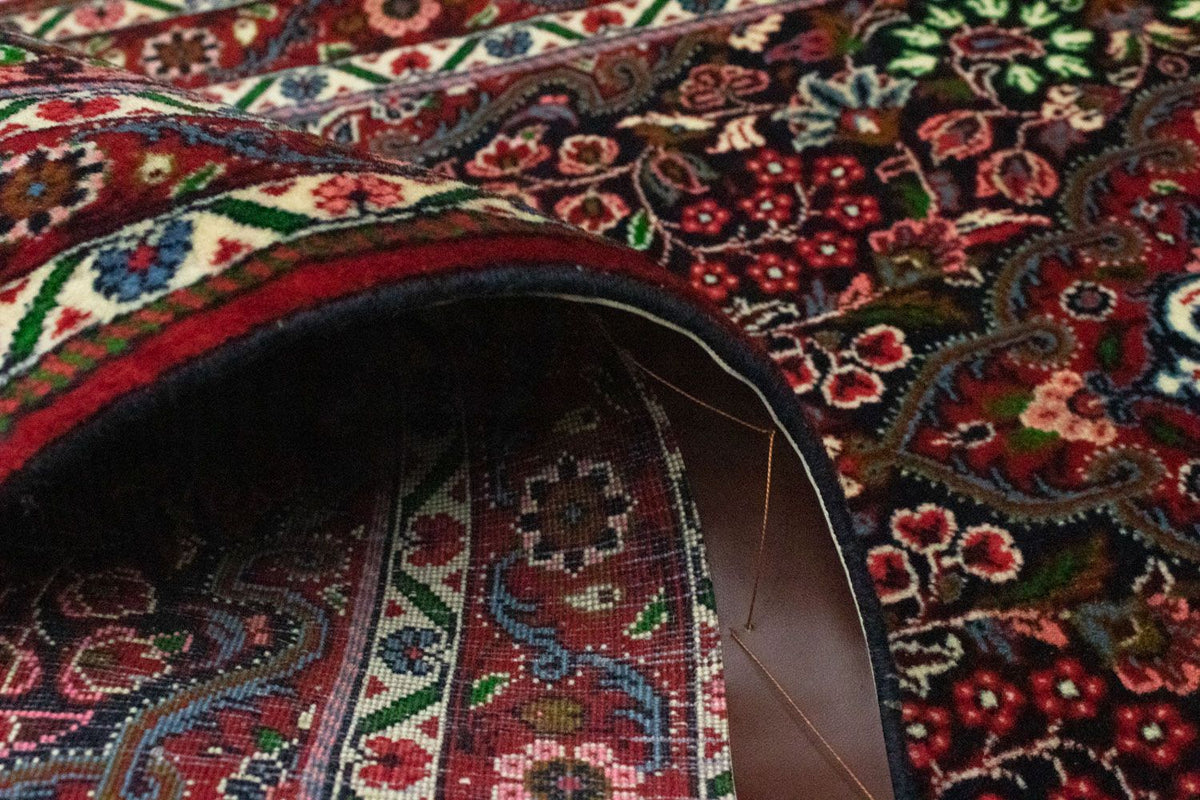 Biegacz Dywan perski - Bijar - 187 x 71 cm - czerwony