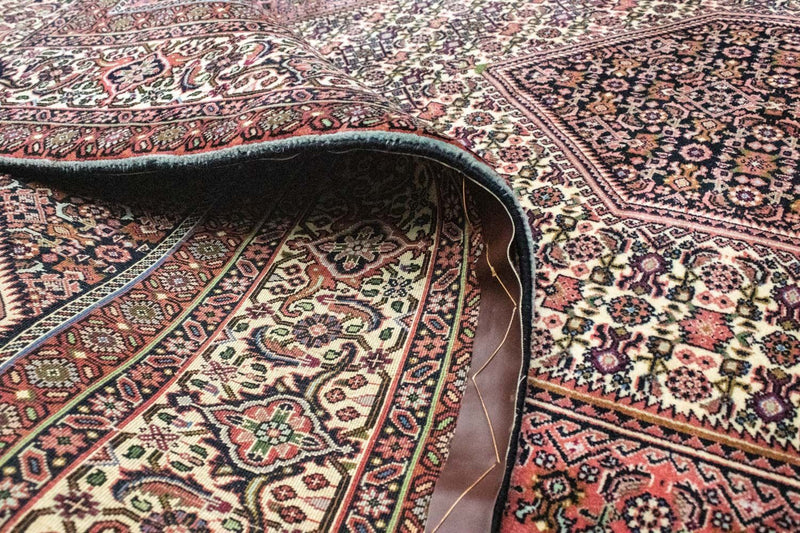 Dywan perski - Bijar - 310 x 207 cm - czerwony