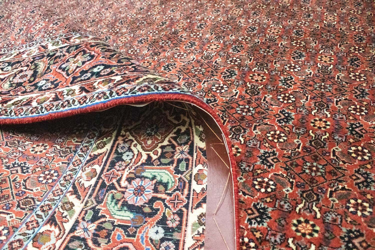 Dywan perski - Bijar - 305 x 200 cm - czerwony