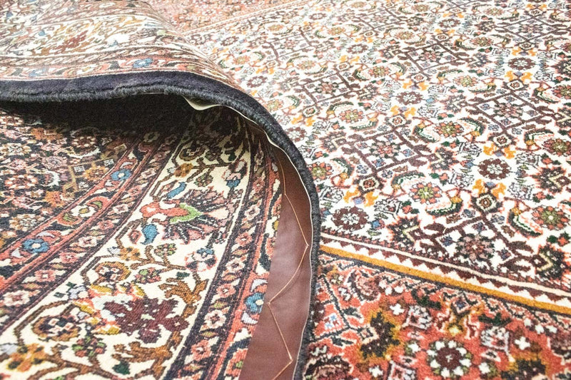 Dywan perski - Bijar - 298 x 203 cm - czerwony