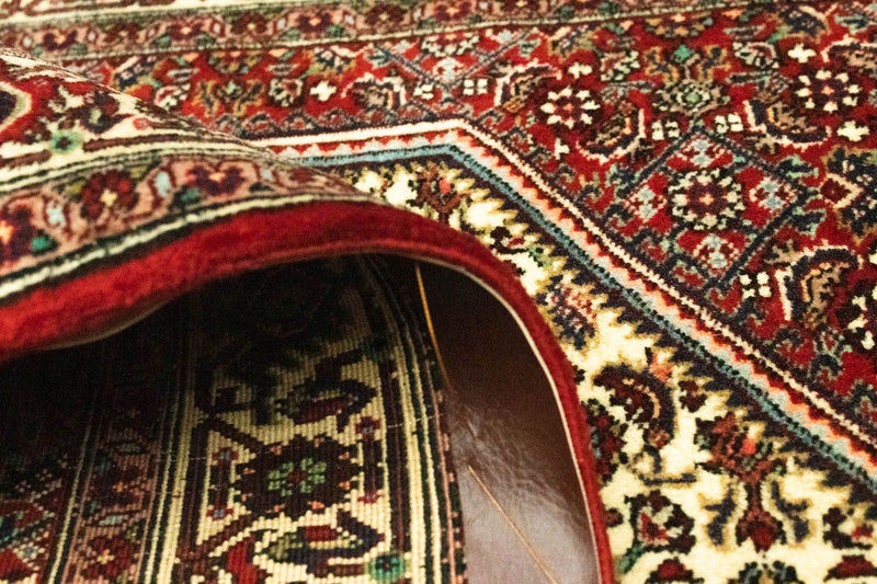 Biegacz Dywan perski - Bijar - 200 x 89 cm - czerwony