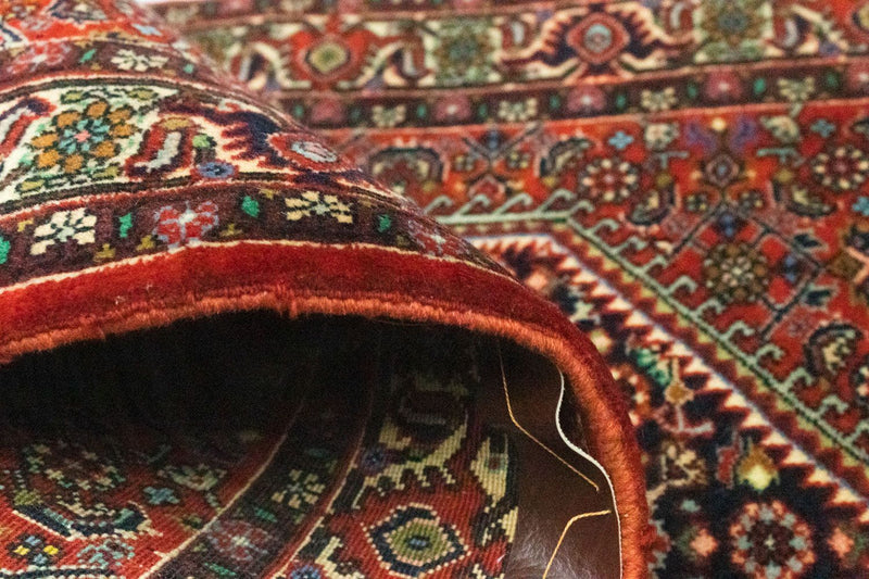 Biegacz Dywan perski - Bijar - 187 x 75 cm - czerwony