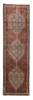 Biegacz Dywan perski - Bijar - 320 x 90 cm - czerwony