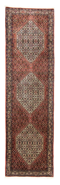 Biegacz Dywan perski - Bijar - 320 x 90 cm - czerwony