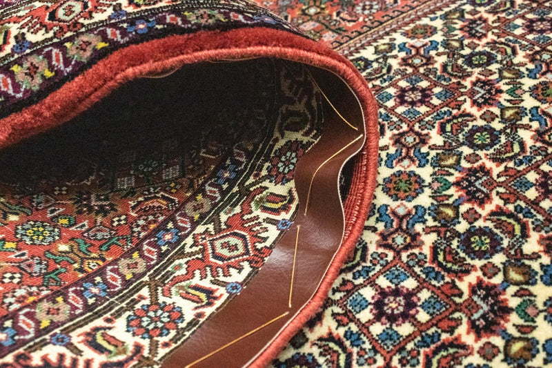 Biegacz Dywan perski - Bijar - 320 x 90 cm - czerwony