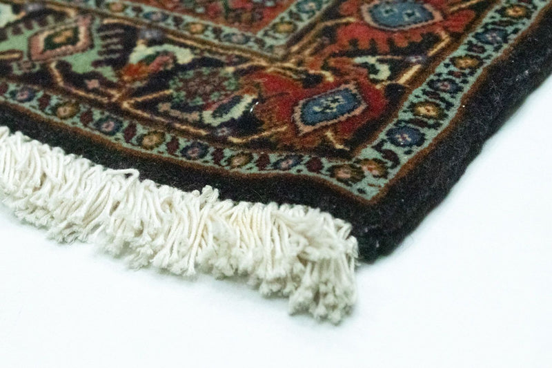 Biegacz Dywan perski - Bijar - 185 x 64 cm - czerwony