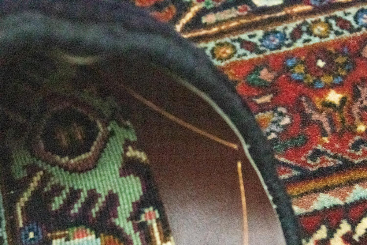 Biegacz Dywan perski - Bijar - 185 x 64 cm - czerwony