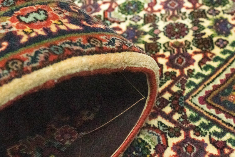 Biegacz Dywan perski - Bijar - 167 x 63 cm - rdza